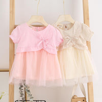 Bowknot Dress for Toddler Girl - PrettyKid