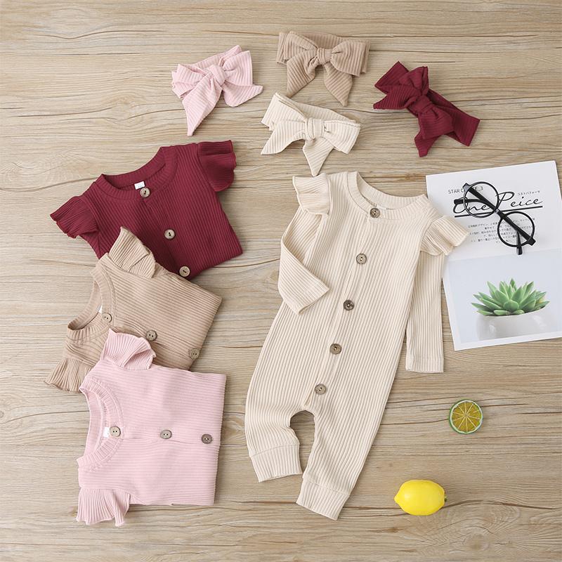 Solid Jumpsuit for Baby Girl - PrettyKid