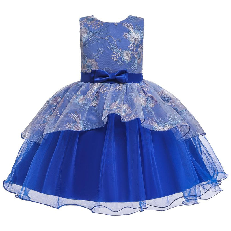 Girl Flower Princess Dress - PrettyKid