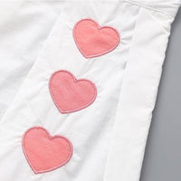 Girls Wild Love Embroidery Skirt - PrettyKid