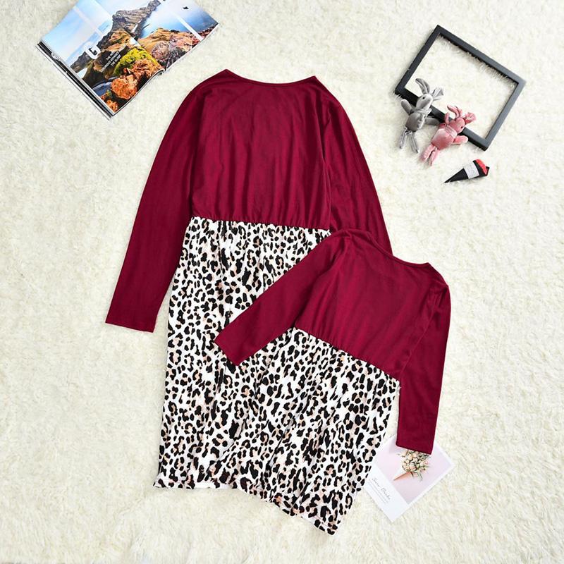Leopard Dress for Mother & Baby - PrettyKid