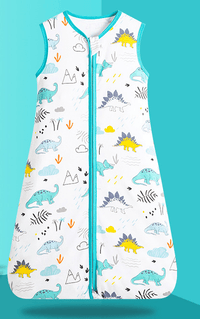 Summer Thin Baby Vest Pajamas Sleeveless Baby Kick Proof Quilt Children's Sleeping Bag - PrettyKid