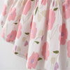 Baby Girl Floral Print Dress & Straw Hat - PrettyKid