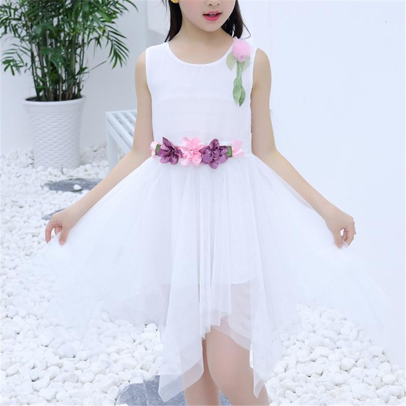 Floral Mesh Dress for Girl - PrettyKid