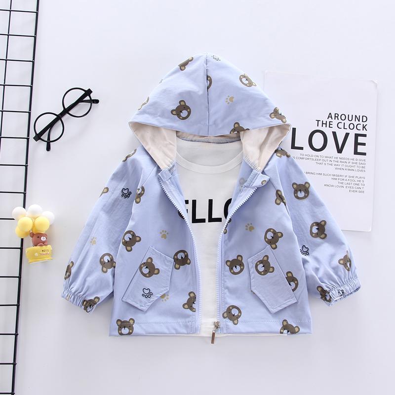 Fashion Cartoon Bear Jacket - PrettyKid