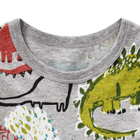 Cartoon Pattern T-shirt for Boy - PrettyKid