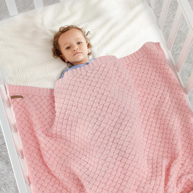 Solid Cotton Blanket for Baby - PrettyKid