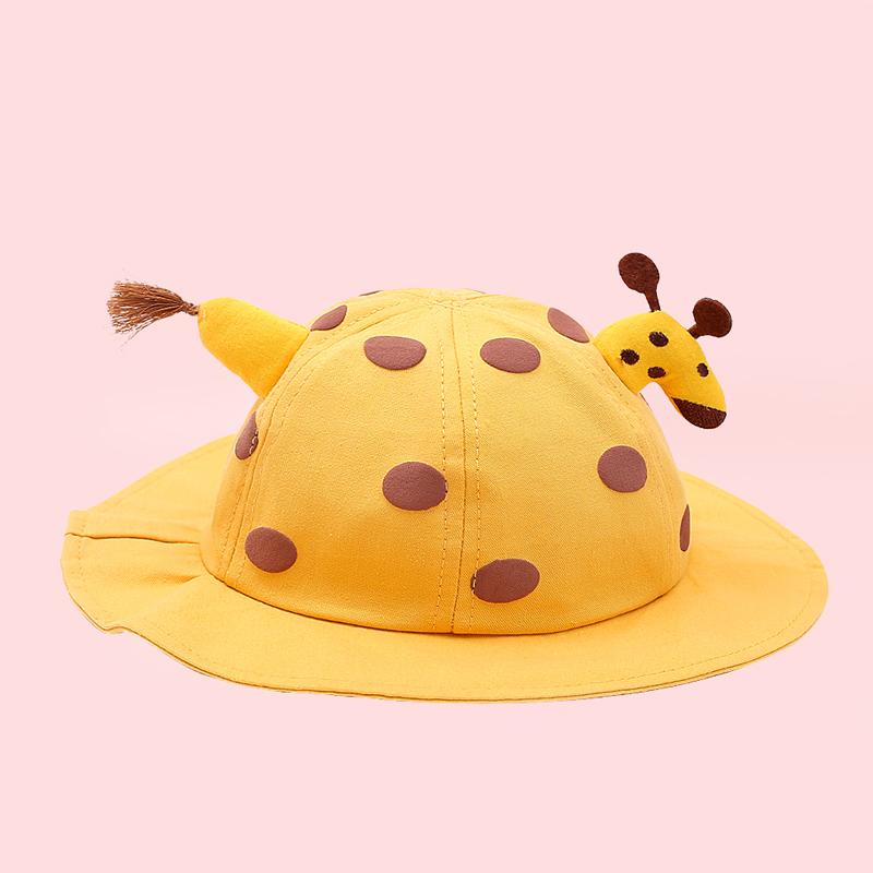 Children 3D Giraffe-shape Decor Hat - PrettyKid