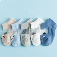 5-piece Cartoon Design Yarn Socks - PrettyKid