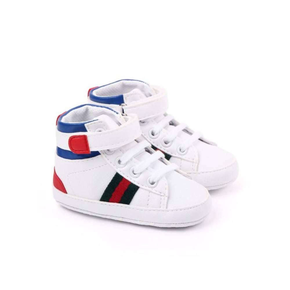 COTTNBABY Color Block High-top Sneakers - PrettyKid