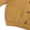 New Children's Sweater Coat Girl V-neck Corn Knitted Sweater Solid Color Mixed Batch of Children's Clothing - PrettyKid