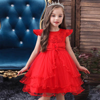 Princess Dress Flower Girl Dress Catwalk Piano Performance Clothes - PrettyKid