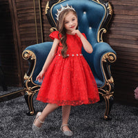 Girls' Dress Princess Dress Tutu Skirt Sequin Performance Dress - PrettyKid