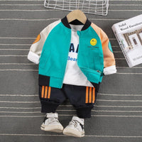 3-piece Coat & Sweatshirt & Pants for Children Boy - PrettyKid