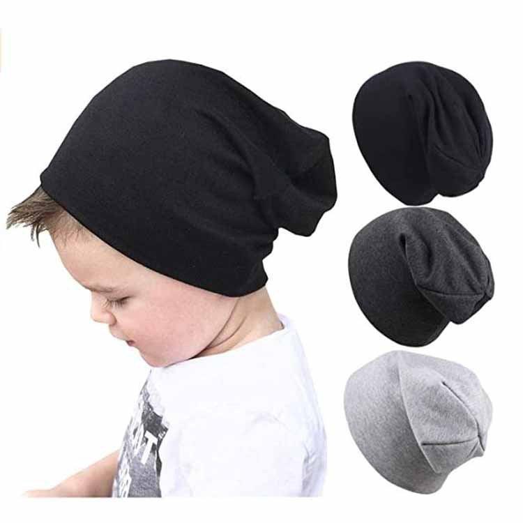 MOQ 3PCS Baby Boys Girls Solid Warm Hat - PrettyKid