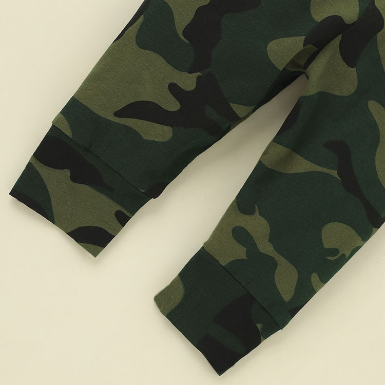 3-piece Camouflage Hat&T-shirt&Pants for Baby - PrettyKid