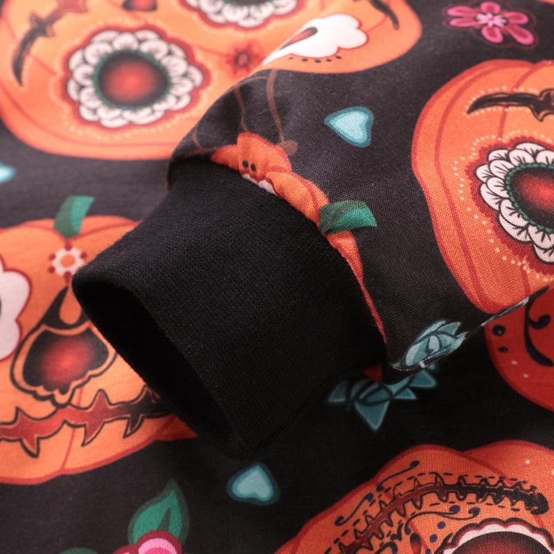Toddler kids long sleeve cartoon printed long sleeve round neck sweater bottoming shirt - PrettyKid