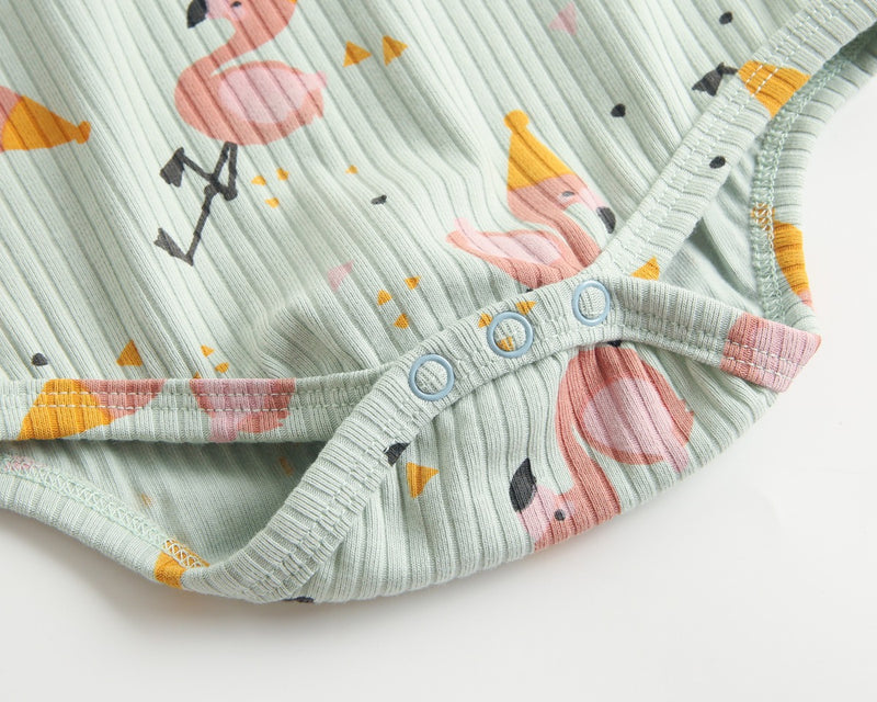Baby Boys Girls Clothing Cartoon Long Sleeve Printed Jumpsuit - PrettyKid
