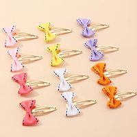 6-piece Bow Decor Hair Clip for Girl - PrettyKid