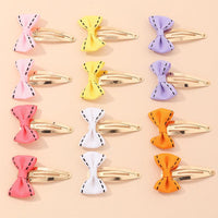 6-piece Bow Decor Hair Clip for Girl - PrettyKid