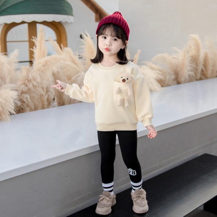 2021 Trendy Girls Winter Fleece Sweater Baby Girl Wholesale - PrettyKid