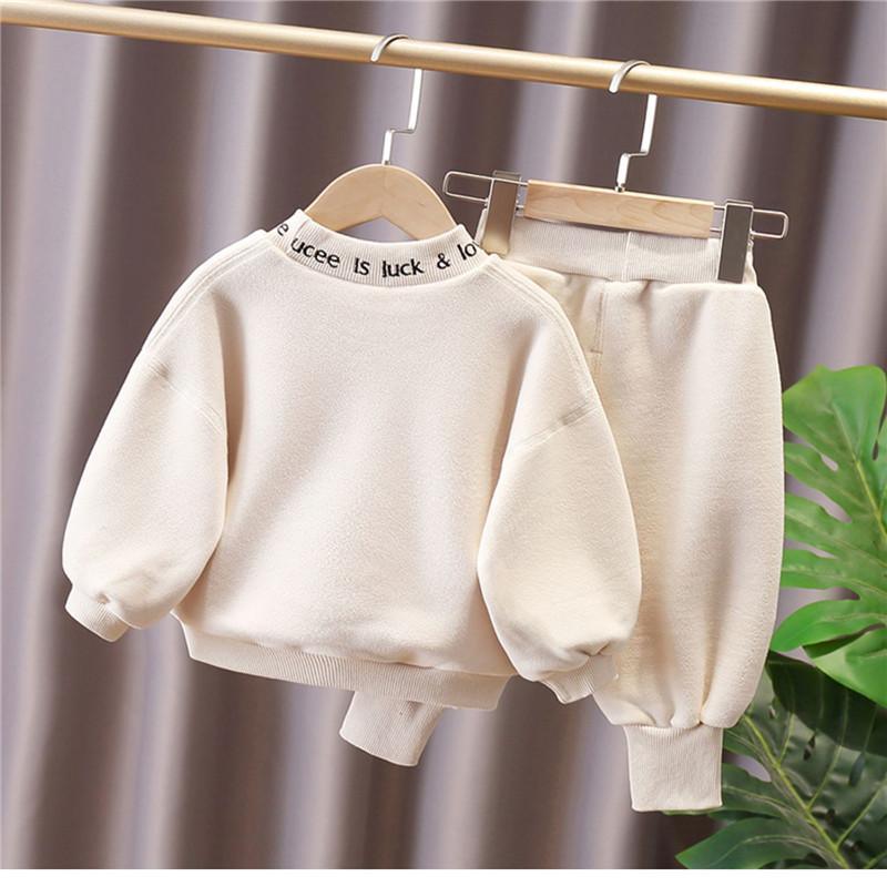 2-piece Extra Thick Sweatshirt & Pants for Children Boy - PrettyKid