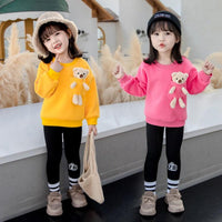 2021 Trendy Girls Winter Fleece Sweater Baby Girl Wholesale - PrettyKid