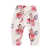 Toddler Kids Girls Solid Color Hooded Printed Pants Set - PrettyKid