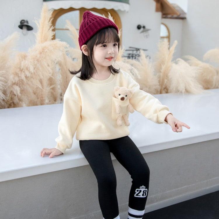 2021 Trendy Girls Winter Fleece Sweater Baby Girl Wholesale - PrettyKid