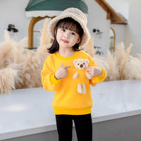 2021 Trendy Girls Winter Fleece Sweater Baby Girl Wholesale - PrettyKid