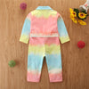 Toddler Kids Boys Girls Tie-dye Suit Kids Fashion Wholesale - PrettyKid
