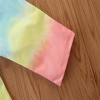 Toddler Kids Boys Girls Tie-dye Suit Kids Fashion Wholesale - PrettyKid