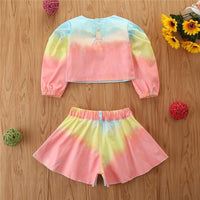 Toddler Kids Boys Girls Tie-dye Suit Kids Fashion Wholesale - PrettyKid