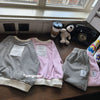 2 Pieces Set Baby Kid Unisex Striped Tops And Pants - PrettyKid