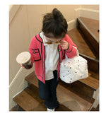 Baby Kid Girls Color-blocking Jackets Outwears - PrettyKid