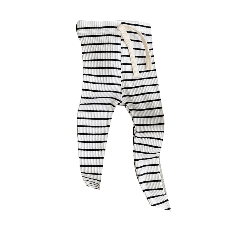 Baby Kid Girls Striped Pants Leggings - PrettyKid