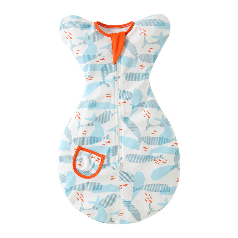 Newborn Long Sleeve Surrender Sleeping Bag Anti Startle Baby Swaddling - PrettyKid