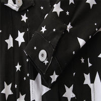 Children's Printed Star Jacket Kids Designer Clothes Wholesale - PrettyKid