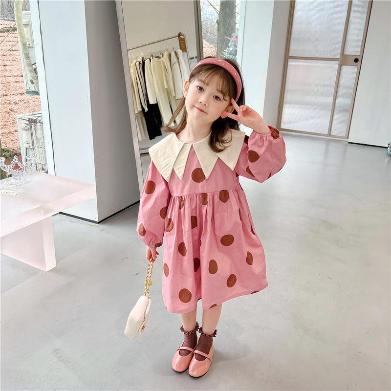 Baby Kid Girls Polka dots Dresses