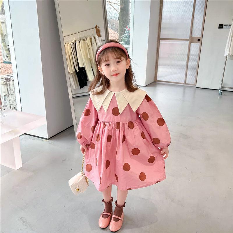 Baby Kid Girls Polka dots Dresses