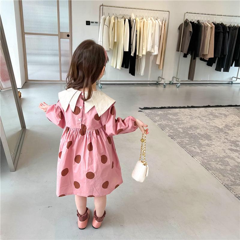 Baby Kid Girls Polka dots Dresses