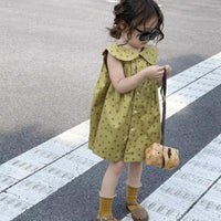 Baby Kid Girls Polka dots Dresses