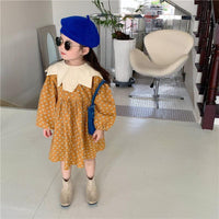 Baby Kid Girls Print Dresses