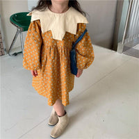 Baby Kid Girls Print Dresses