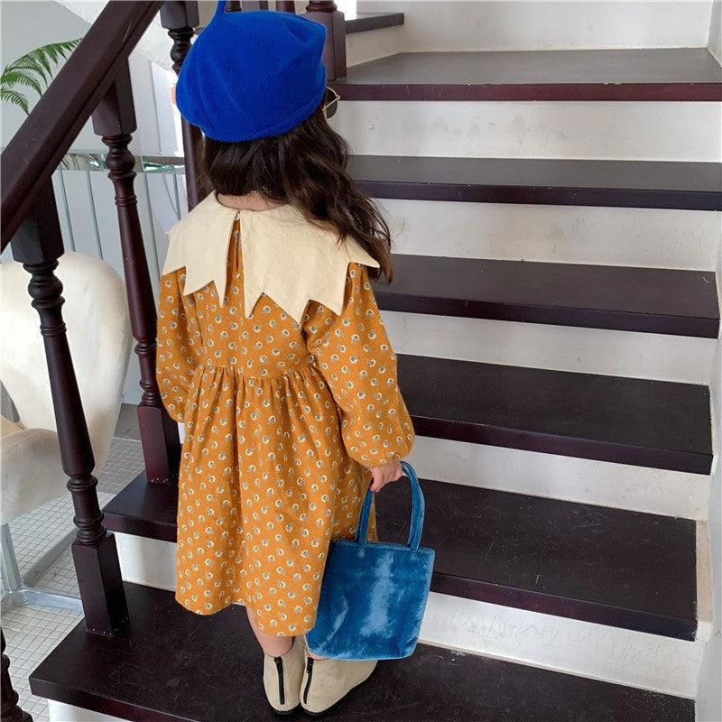 Baby Kid Girls Print Dresses