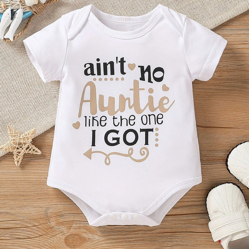 Baby Unisex Letters Rompers