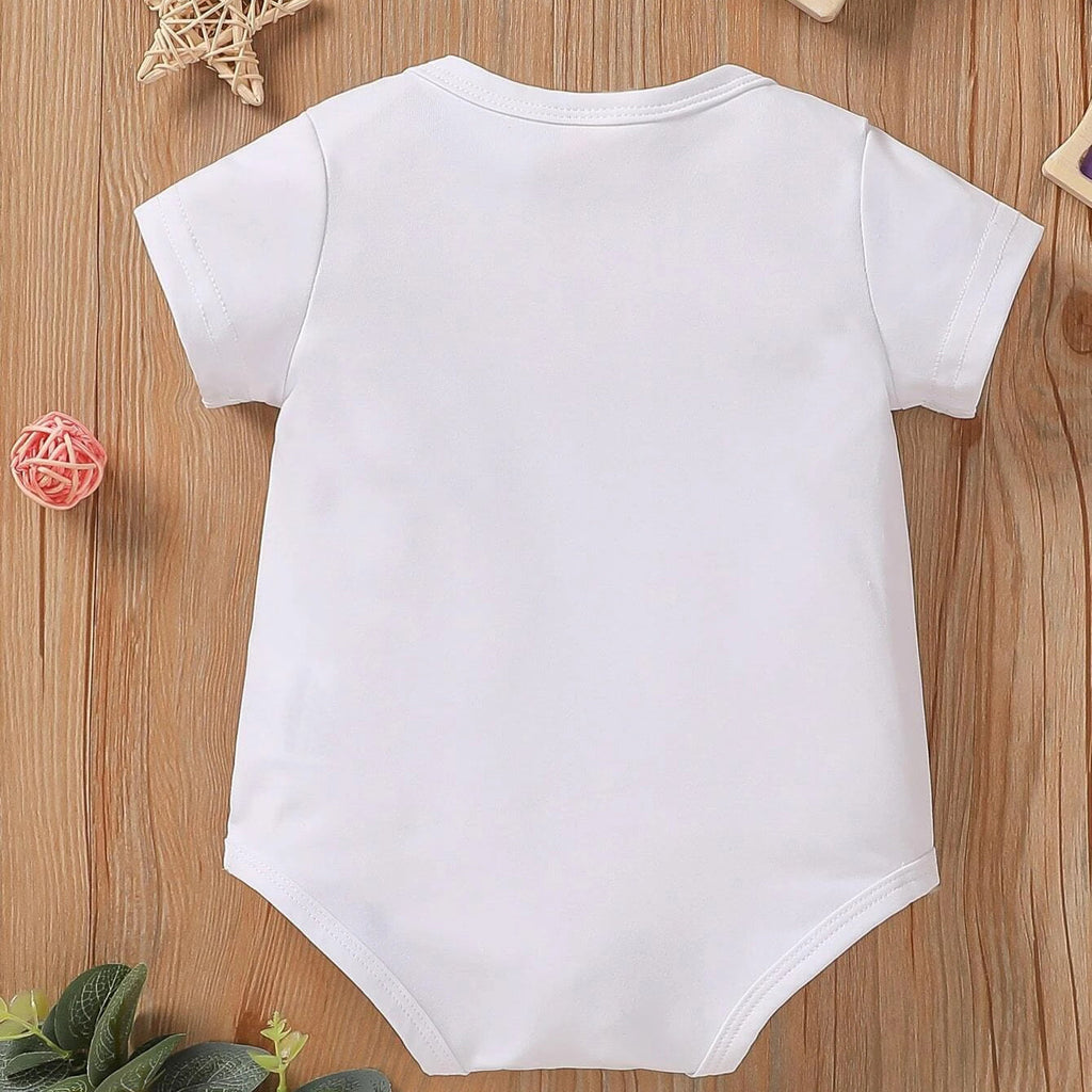 Baby Unisex Letters Rompers