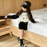 Baby Kid Girls Solid Color Shorts