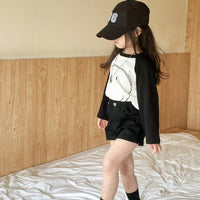 Baby Kid Girls Solid Color Shorts