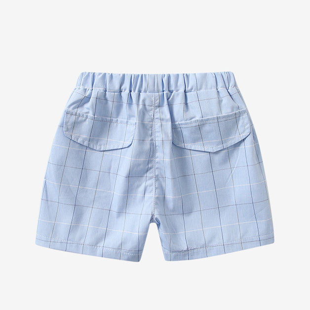 Baby Kid Boys Checked Shorts